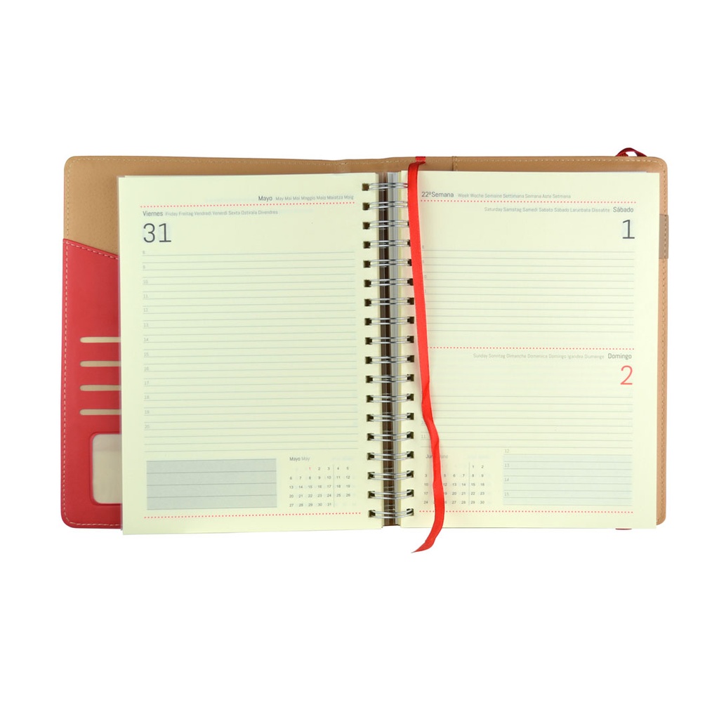 AGENDA FUNDA WIRE-O (24DP) - 8946