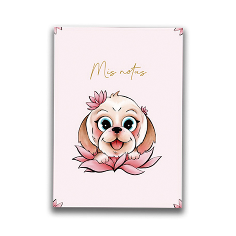 Mini Libreta Lotus dog 