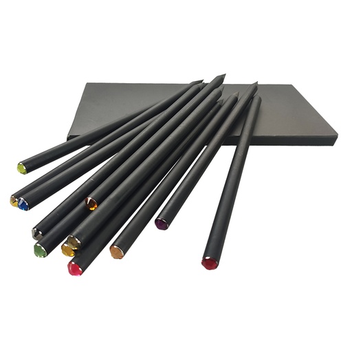 [30015252] LÁPIZ PIEDRA CRISTAL (12 COLORES SURTIDOS)