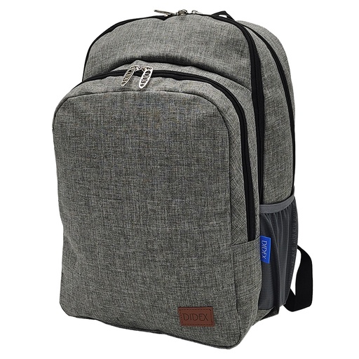 [23002219] MOCHILA TRIPLE COMPARTIMENTO JEANS GRAY