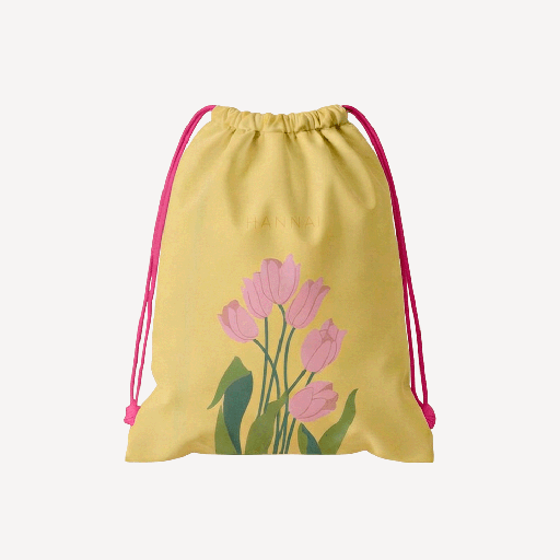 [25004186] MOCHILA CORDONES TULIPAN