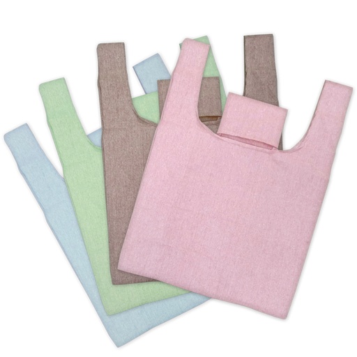 BOLSA PLEGABLE ALGODÓN RECICLADO