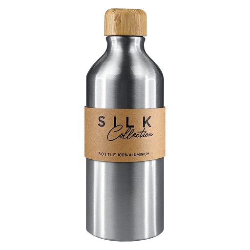 [30018653] BOTELLA SILK ALUMINIO (PLATA)(600ML)
